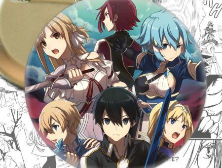 Значок Майстер меча онлайн Sword Art Online 002160