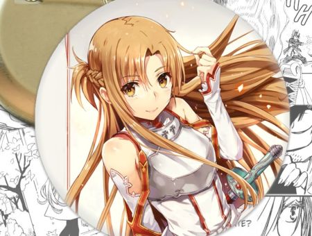 Значок Майстер меча онлайн Sword Art Online Асуна 002164