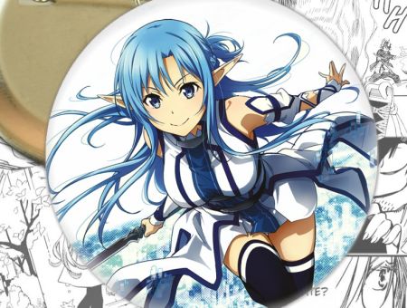 Значок Майстер меча онлайн Sword Art Online Асуна 002174