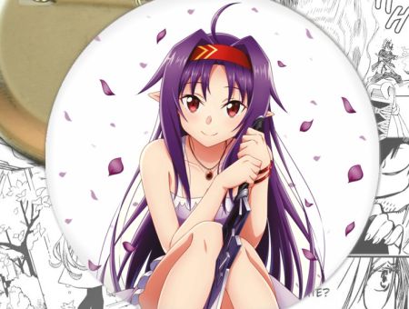 Значок Майстер меча онлайн Sword Art Online Конно Юкі 002175