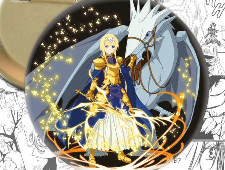 Значок Майстер меча онлайн Sword Art Online Аліса 002185