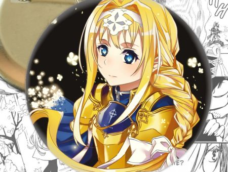 Значок Майстер меча онлайн Sword Art Online Аліса 002186
