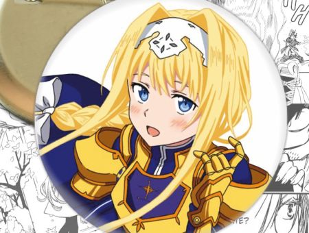 Значок Майстер меча онлайн Sword Art Online Аліса 002187