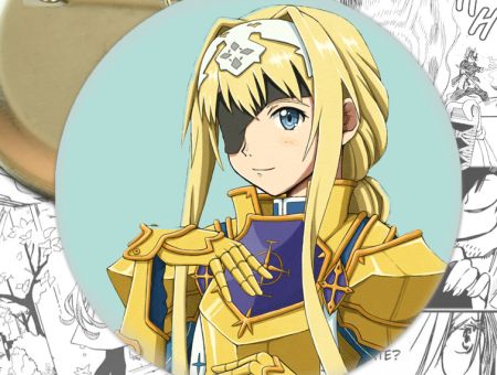 Значок Майстер меча онлайн Sword Art Online Аліса 002188