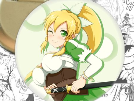 Значок Майстер меча онлайн Sword Art Online Ліфа 002193