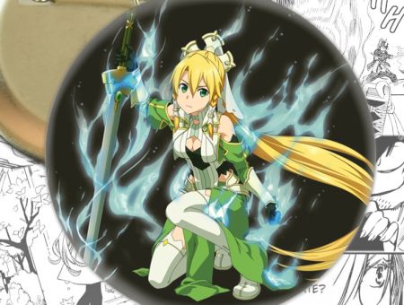 Значок Майстер меча онлайн Sword Art Online Ліфа (Террарія ) 002196