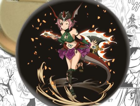 Значок Майстер меча онлайн Sword Art Online Ріка Сінодзакі 002201