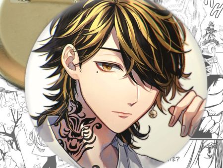 Значок Казутора Токійські месники Tokyo Revengers 002229