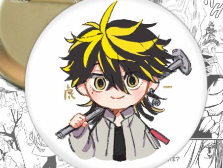 Значок Казутора Токійські месники Tokyo Revengers 002230