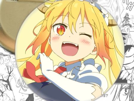 Значок Тору Kobayashi-san Chi no Maid Dragon 002239