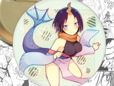 Значок Эльма Kobayashi-san Chi no Maid Dragon 002241