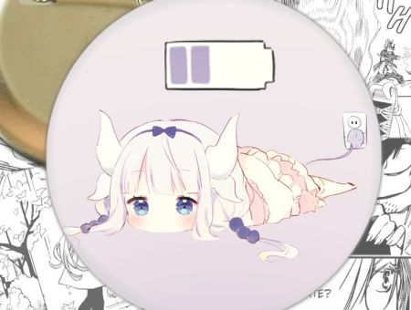 Значок Канна Kobayashi-san Chi no Maid Dragon 002243