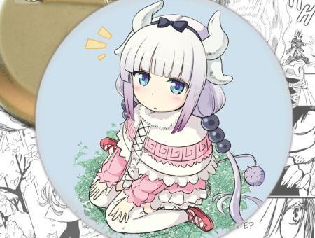 Значок Канна Kobayashi-san Chi no Maid Dragon 002244