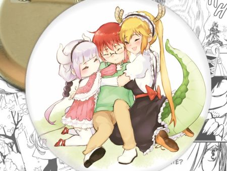 Значок Kobayashi-san Chi no Maid Dragon 002245