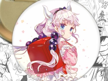 Значок Канна Kobayashi-san Chi no Maid Dragon 002252