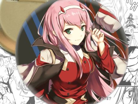 Значок Darling in the Franxx Милый во Франксу 002255