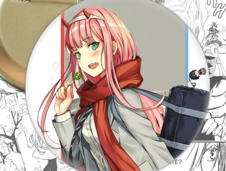 Значок Darling in the Franxx Милый во Франксу 002256