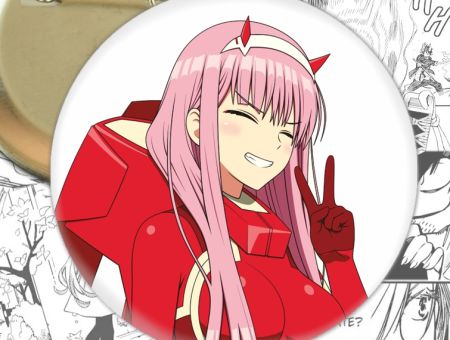 Значок Код 002 Милый во Франксу Darling in the Franxx 002262 