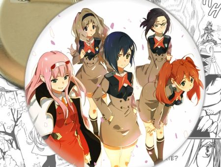 Значок Милый во Франксу Darling in the Franxx 002266 