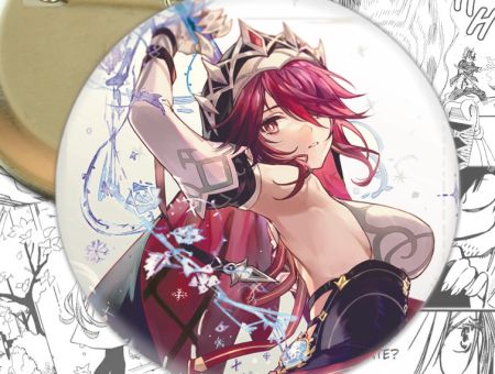 Значок Геншин Імпакт Розарія Genshin Impact 002290