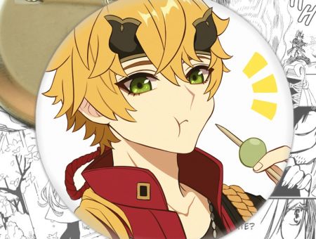 Значок Геншин Імпакт Тома Genshin Impact 002308