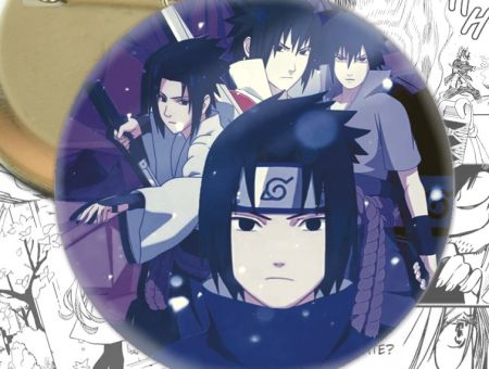 Значок Саске Naruto Наруто 002313 