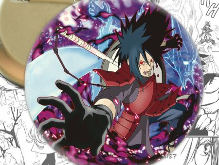 Значок Naruto Наруто Мадара 002315 