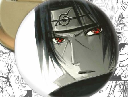 Значок Naruto Наруто Ітачи 002316 