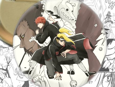 Значок Дейдара з Сасорі Naruto Наруто 002320 