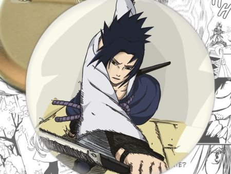 Значок Саске Naruto Наруто 002321 