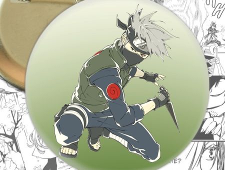 Значок Какаші Наруто Naruto 002323 