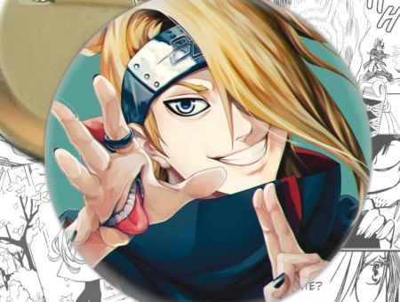 Значок Дейдара Наруто Naruto 002327 