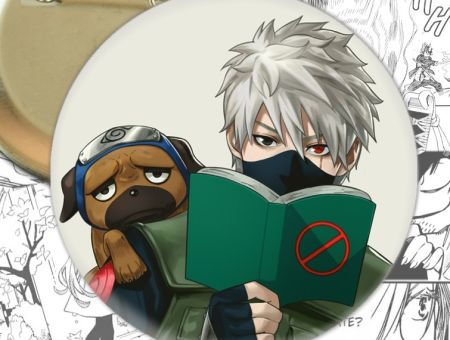 Значок Какаші Наруто Naruto 002329 