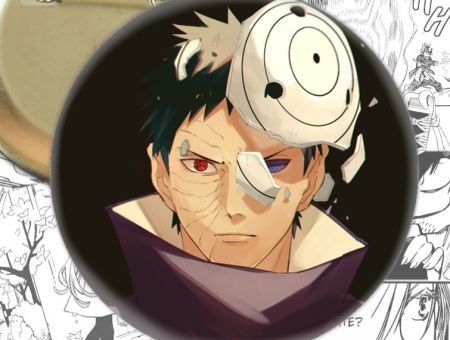 Значок Обіто Наруто Naruto 002333 