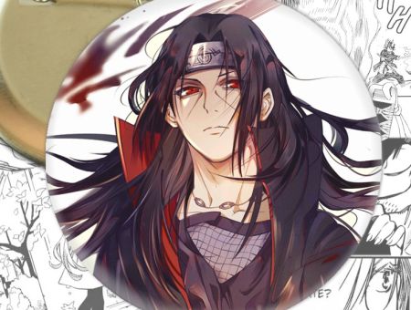 Значок Naruto Наруто Ітачи 002337 