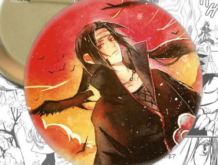 Значок Naruto Наруто Ітачи 002338 