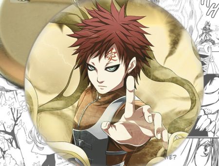 Значок Гаара Наруто Naruto 002341 