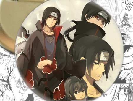 Значок Naruto Наруто Ітачи 002342 