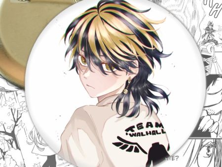 Значок Казутора Токійські месники Tokyo Revengers 002355