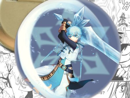 Значок Геншин Імпакт Чун Юнь Genshin Impact 002360