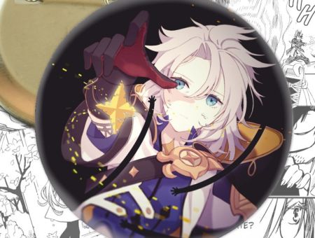 Значок Геншин Імпакт Альбєдо Genshin Impact 002361