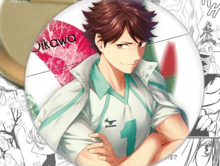 Значок Волейбол!! Ойкава Haikuyy!! 002370 