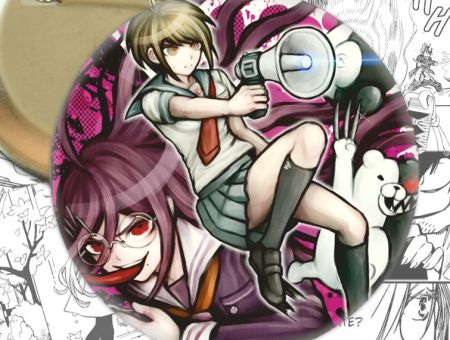 Значок Danganronpa Данганронпа 002371