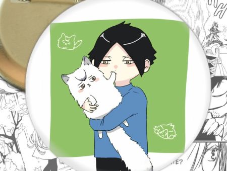 Значок Волейбол!! Рінтаро Суна Haikuyy!! 002372 