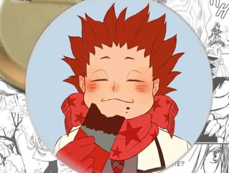 Значок Волейбол!! Тендо Саторі Haikuyy!! 002381 