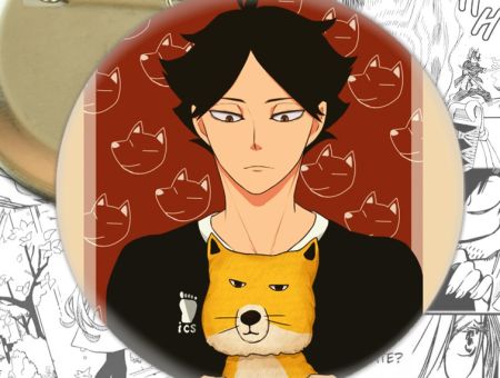 Значок Волейбол!! Рінтаро Суна Haikuyy!! 002384 