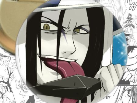 Значок Орочимару Наруто Naruto 002387 