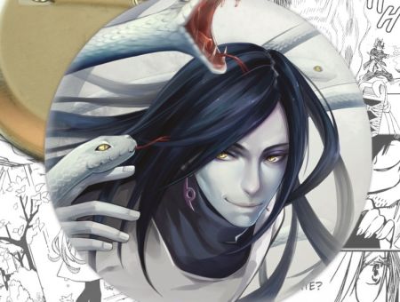 Значок Орочимару Наруто Naruto 002388 