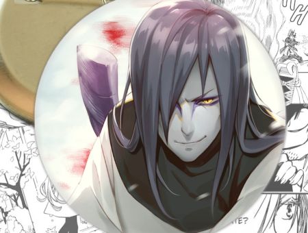 Значок Орочимару Наруто Naruto 002389 