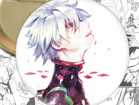 Значок аниме Evangelion Каору Нагиса 002395